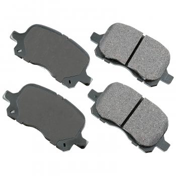 2001 Chevrolet Prizm Disc Brake Pad Front Akebono ACT741 image 1 of 1