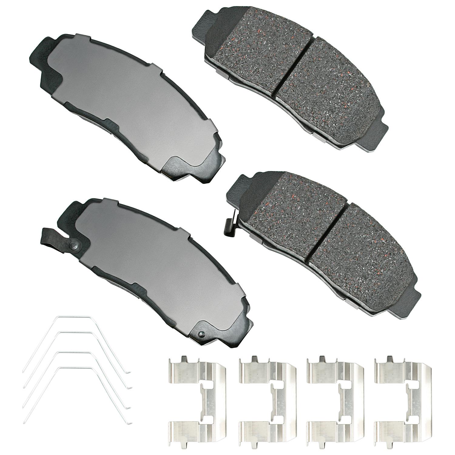 Akebono ACT787A - Disc Brake Pad Akebono ACT787A Disc Brake Pad product image 1 of 1