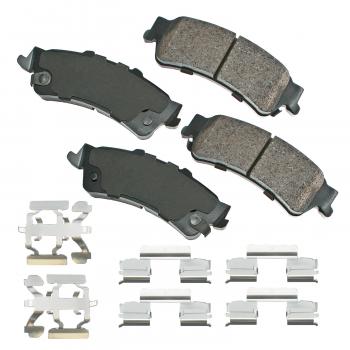 2000 Cadillac DeVille Disc Brake Pad Rear Akebono ACT792 image 1 of 1