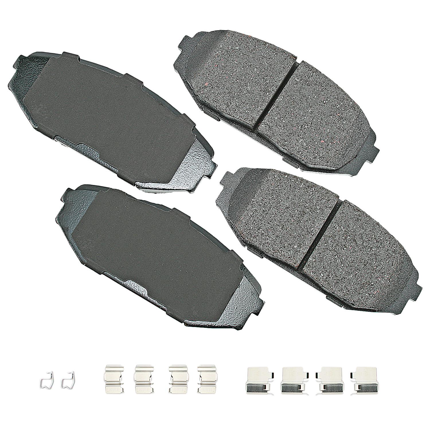 Akebono ACT793A - Disc Brake Pad Akebono ACT793A Disc Brake Pad product image 1 of 1