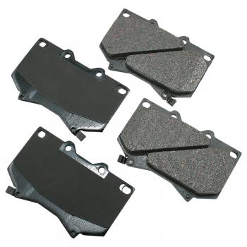 2001 Toyota Sequoia Disc Brake Pad Front Akebono ACT812 image 1 of 1