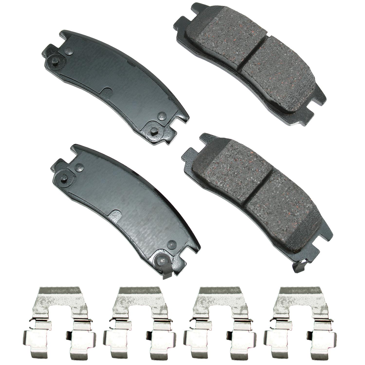 Akebono ACT814 - Disc Brake Pad Akebono ACT814 Disc Brake Pad product image 1 of 1