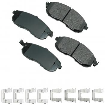 2003 Infiniti G35 Disc Brake Pad Front Akebono ACT815A image 1 of 1