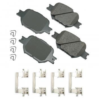 2014 Lexus IS250 Disc Brake Pad Front Akebono ACT817B image 1 of 1