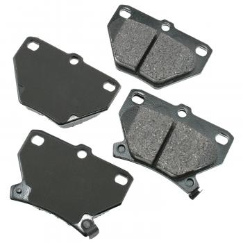 2003 Toyota Matrix Disc Brake Pad Rear Akebono ACT823 image 1 of 1