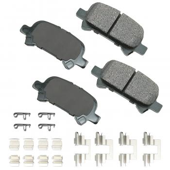 2003 Toyota Avalon Disc Brake Pad Rear Akebono ACT828A image 1 of 1