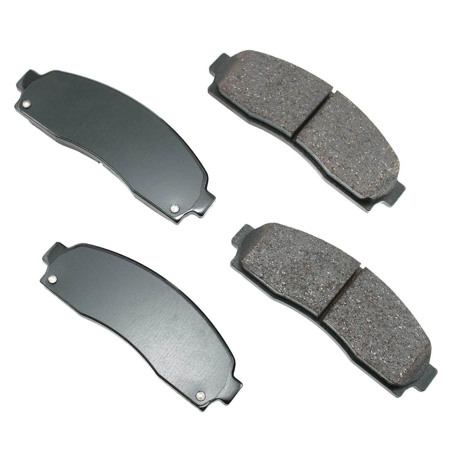 Akebono ACT833 - Disc Brake Pad Akebono ACT833 Disc Brake Pad product image 1 of 1