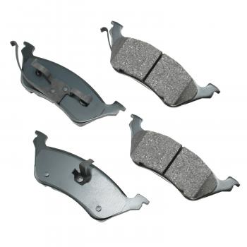 2006 Dodge Caravan Disc Brake Pad Rear Akebono ACT858 image 1 of 1