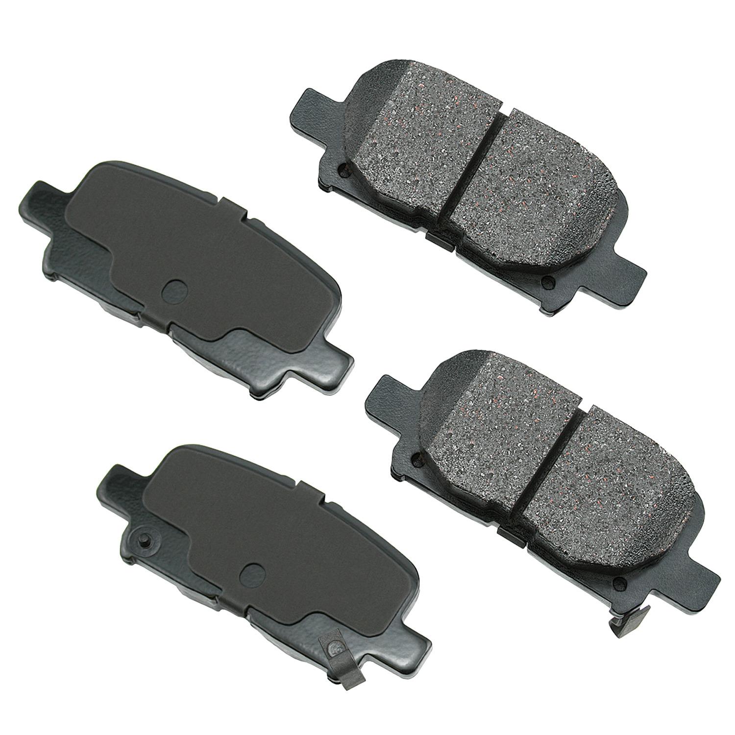 Akebono ACT865 - Disc Brake Pad Akebono ACT865 Disc Brake Pad product image 1 of 1