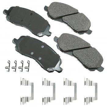 2004 Mitsubishi Outlander Disc Brake Pad Front Akebono ACT866A image 1 of 1