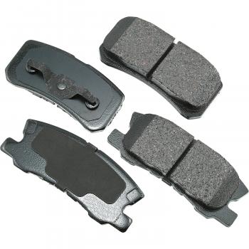 2000 Mitsubishi Montero Disc Brake Pad Rear Akebono ACT868 image 1 of 1