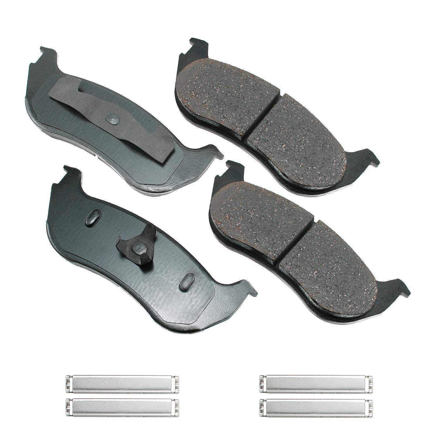 Akebono ACT881 - Disc Brake Pad Akebono ACT881 Disc Brake Pad product image 1 of 1