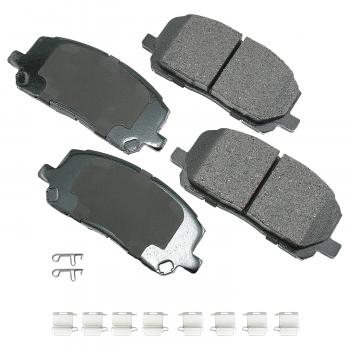2002 Toyota Highlander Disc Brake Pad Front Akebono ACT884A image 1 of 1