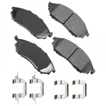 2007 Infiniti FX35 Disc Brake Pad Front Akebono ACT888B image 1 of 1