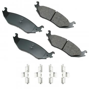 2009 Chrysler Aspen Disc Brake Pad Rear Akebono ACT898 image 1 of 1