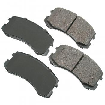 2005 Mitsubishi Lancer Disc Brake Pad Front Akebono ACT904 image 1 of 1