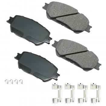2010 Lexus IS250 Disc Brake Pad Front Akebono ACT908B image 1 of 1