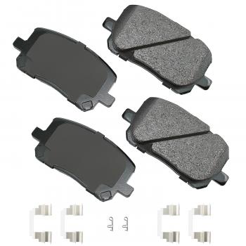 2003 Toyota Matrix Disc Brake Pad Front Akebono ACT923A image 1 of 1