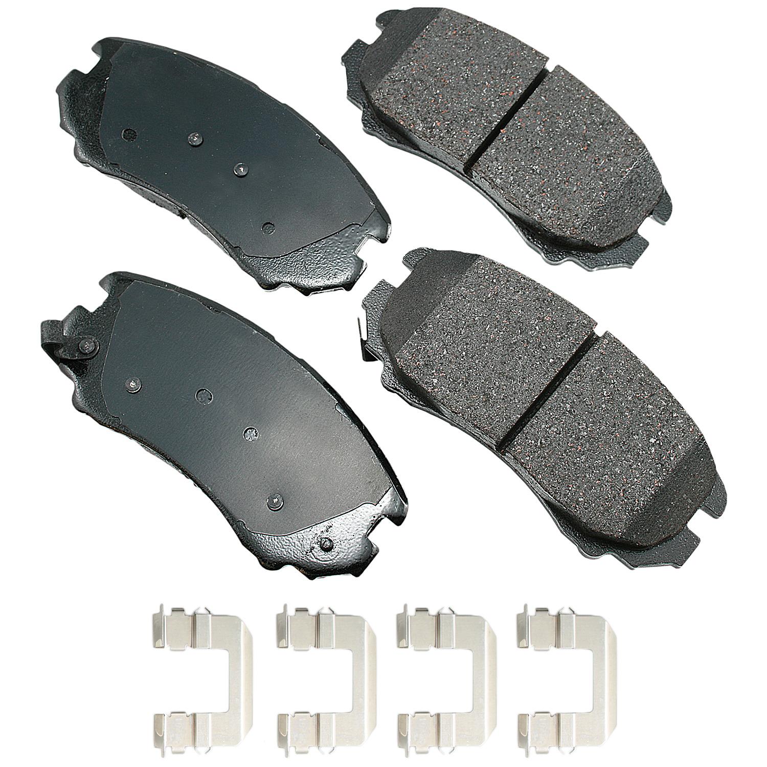 Akebono ACT924B - Disc Brake Pad Akebono ACT924B Disc Brake Pad product image 1 of 1