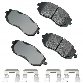 2011 Subaru Legacy Disc Brake Pad Front Akebono ACT929A image 1 of 1