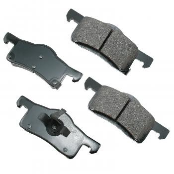 2005 Lincoln Navigator Disc Brake Pad Rear Akebono ACT935 image 1 of 1