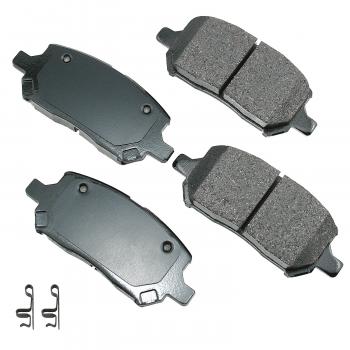 2007 Saturn Ion Disc Brake Pad Front Akebono ACT956 image 1 of 1