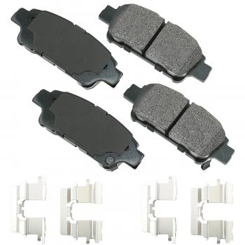 2008 Toyota Sienna Disc Brake Pad Rear Akebono ACT995A image 1 of 1