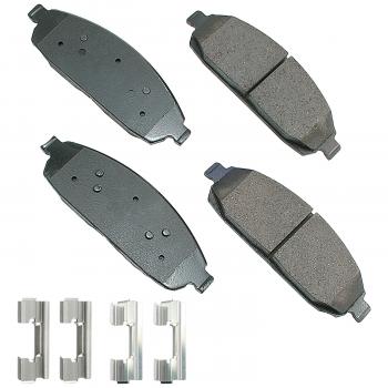 2009 Jeep Grand Cherokee Disc Brake Pad Front Akebono ASP1080A image 1 of 1