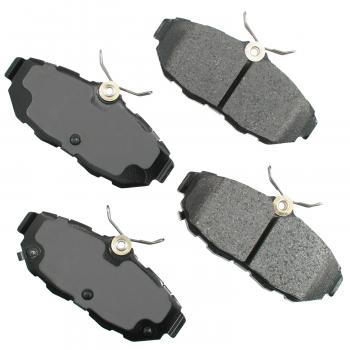 2009 Ford Mustang Disc Brake Pad Rear Akebono ASP1082 image 1 of 1