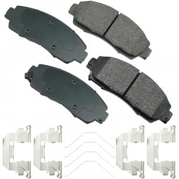 2007 Honda CR-V Disc Brake Pad Front Akebono ASP1089A image 1 of 1
