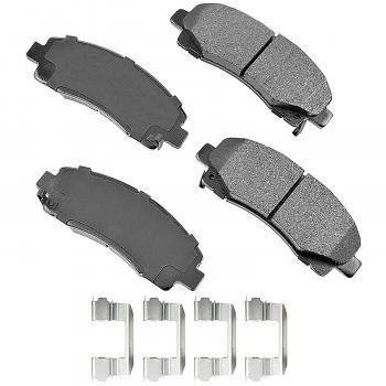 2011 Acura TL Disc Brake Pad Front Akebono ASP1102A image 1 of 1