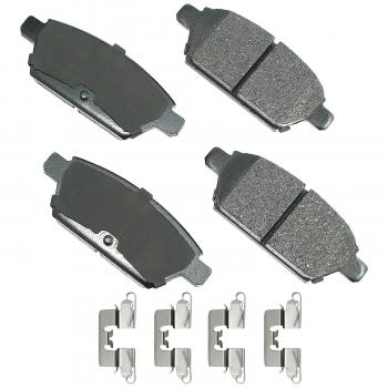 2011 Ford Fusion Disc Brake Pad Rear Akebono ASP1161A image 1 of 1