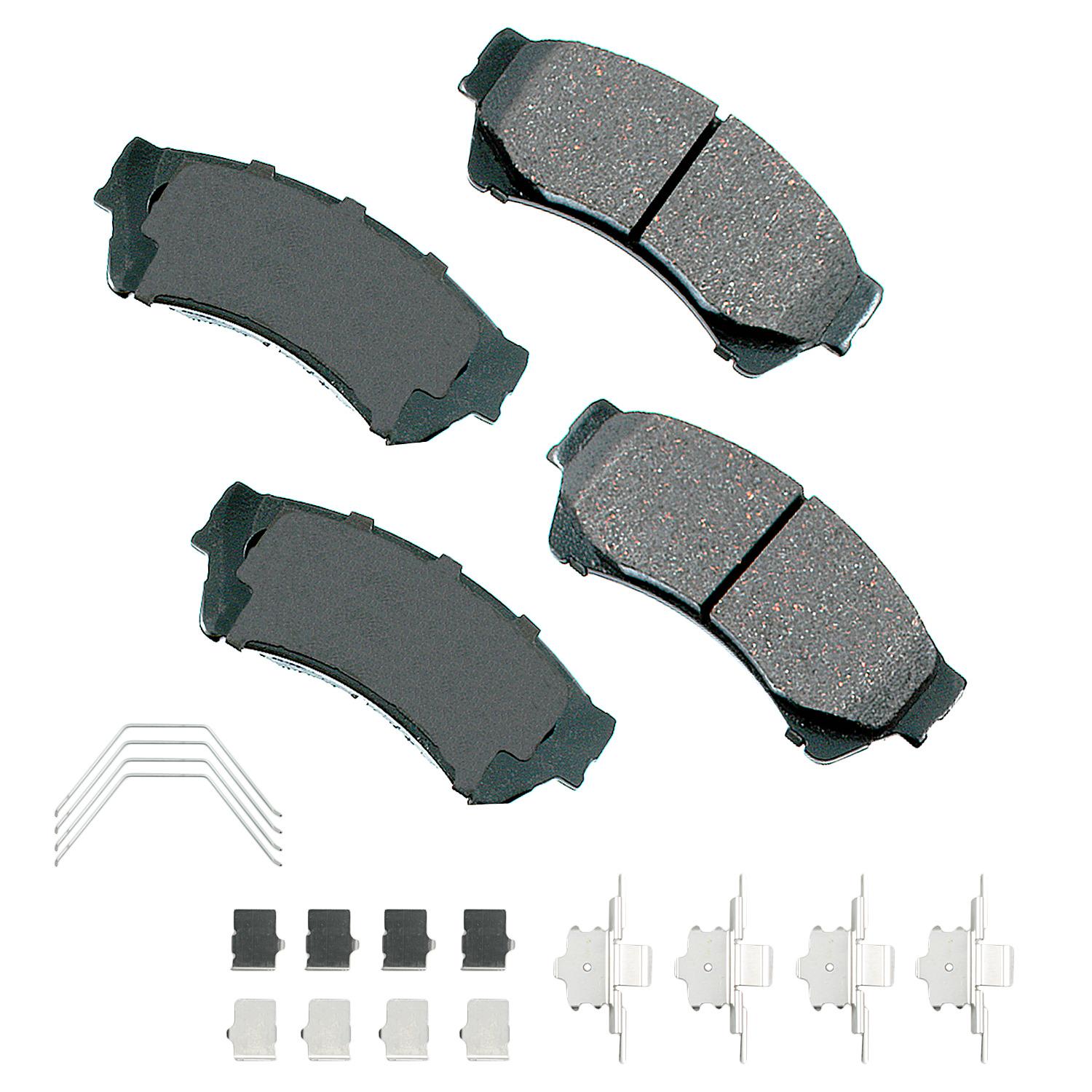 Akebono ASP1164A - Disc Brake Pad Akebono ASP1164A Disc Brake Pad product image 1 of 1