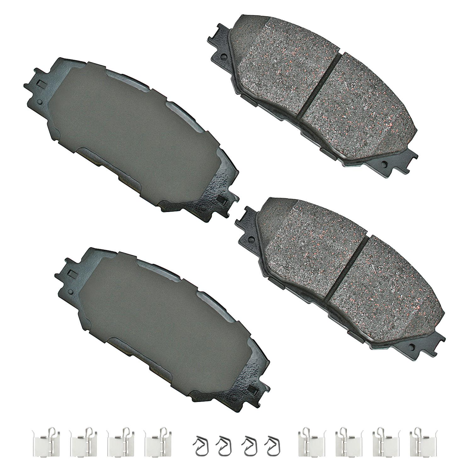 Akebono ASP1210A - Disc Brake Pad Akebono ASP1210A Disc Brake Pad product image 1 of 1