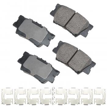 2017 Toyota Avalon Disc Brake Pad Rear Akebono ASP1212A image 1 of 1