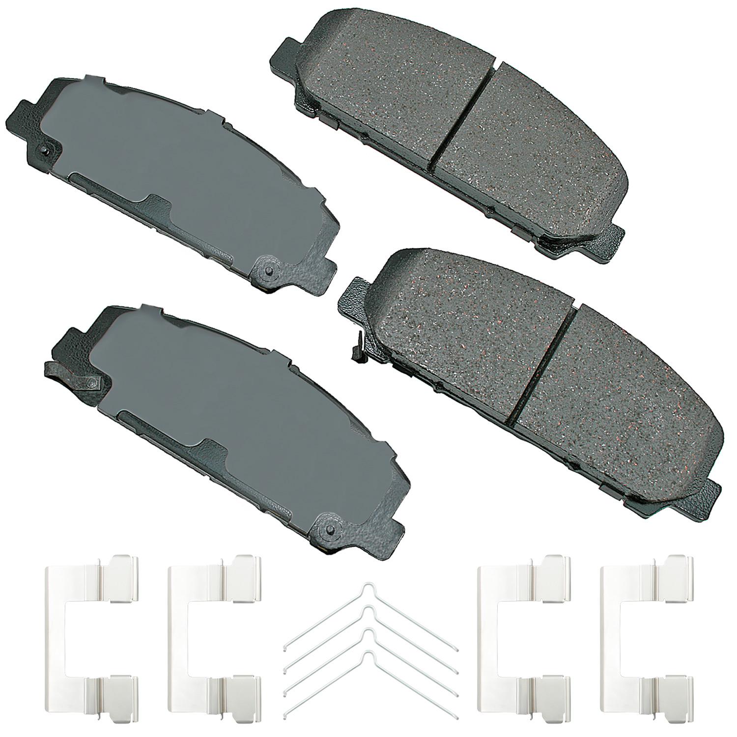 Akebono ASP1286A Disc Brake Pad product image 1 of 1