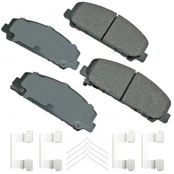 2019 Infiniti QX80 Disc Brake Pad Front Akebono ASP1286A image 1 of 1
