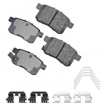 2012 Acura TSX Disc Brake Pad Rear Akebono ASP1336A image 1 of 1