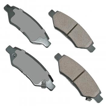 2014 Cadillac SRX Disc Brake Pad Rear Akebono ASP1337 image 1 of 1