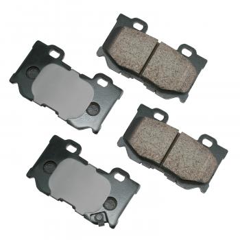 2016 Infiniti QX70 Disc Brake Pad Rear Akebono ASP1347 image 1 of 1