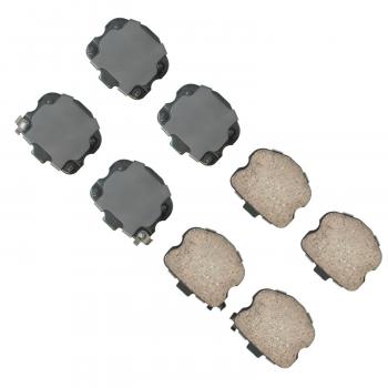 2011 Chevrolet Corvette Disc Brake Pad Rear Akebono ASP1419A image 1 of 1