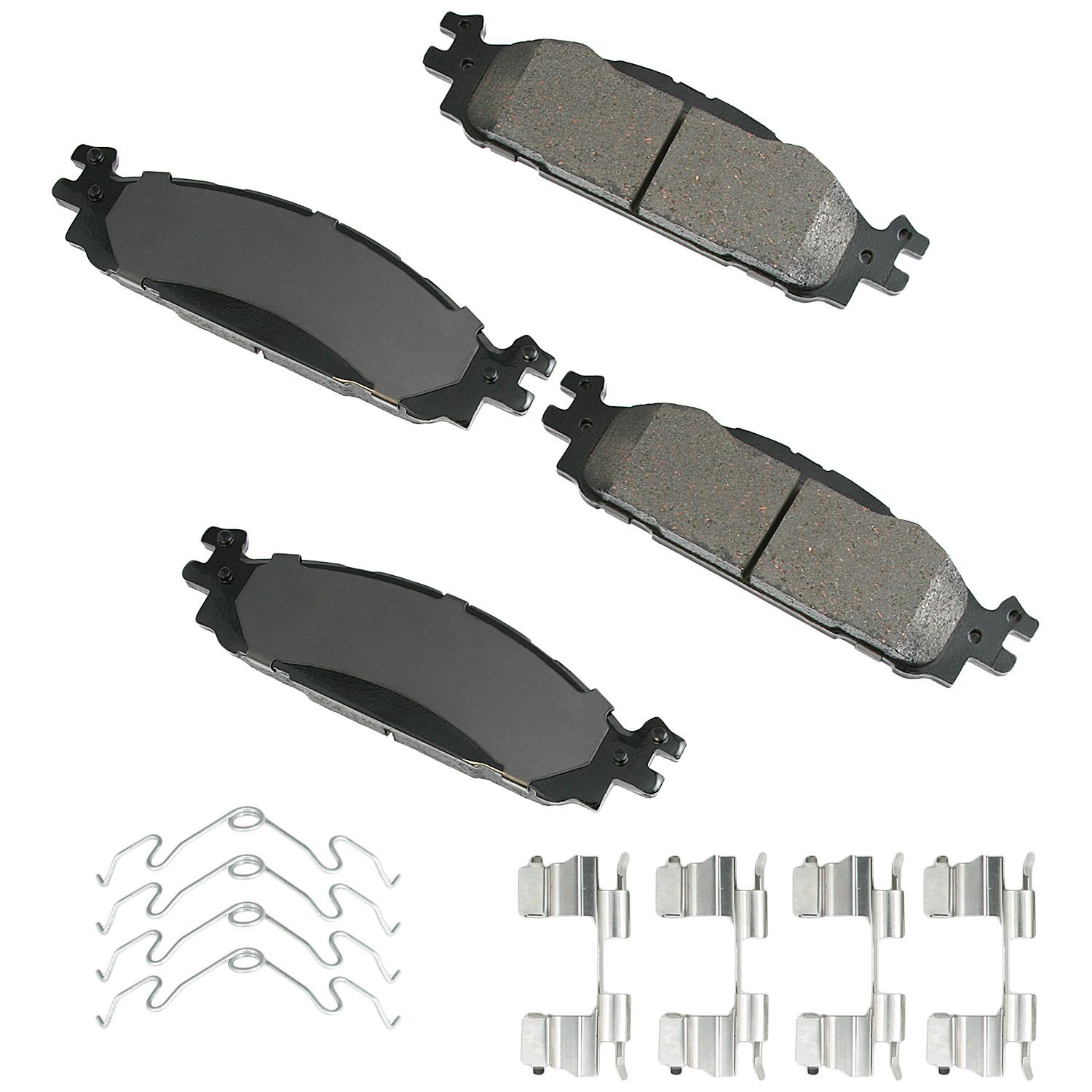 Akebono ASP1508A - Disc Brake Pad Akebono ASP1508A Disc Brake Pad product image 1 of 1