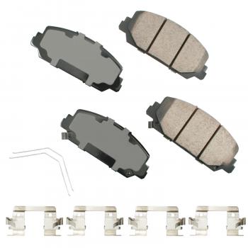 2015 Acura RLX Disc Brake Pad Front Akebono ASP1697 image 1 of 1