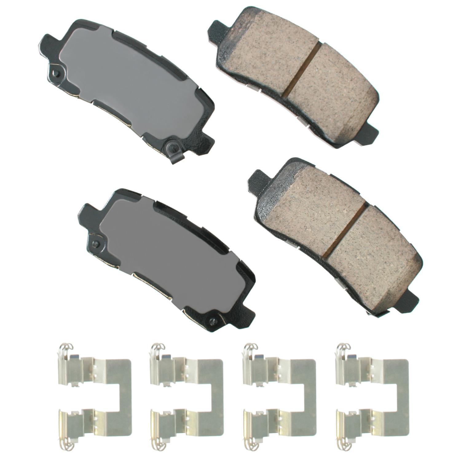 Akebono ASP1698 - Disc Brake Pad Akebono ASP1698 Disc Brake Pad product image 1 of 1