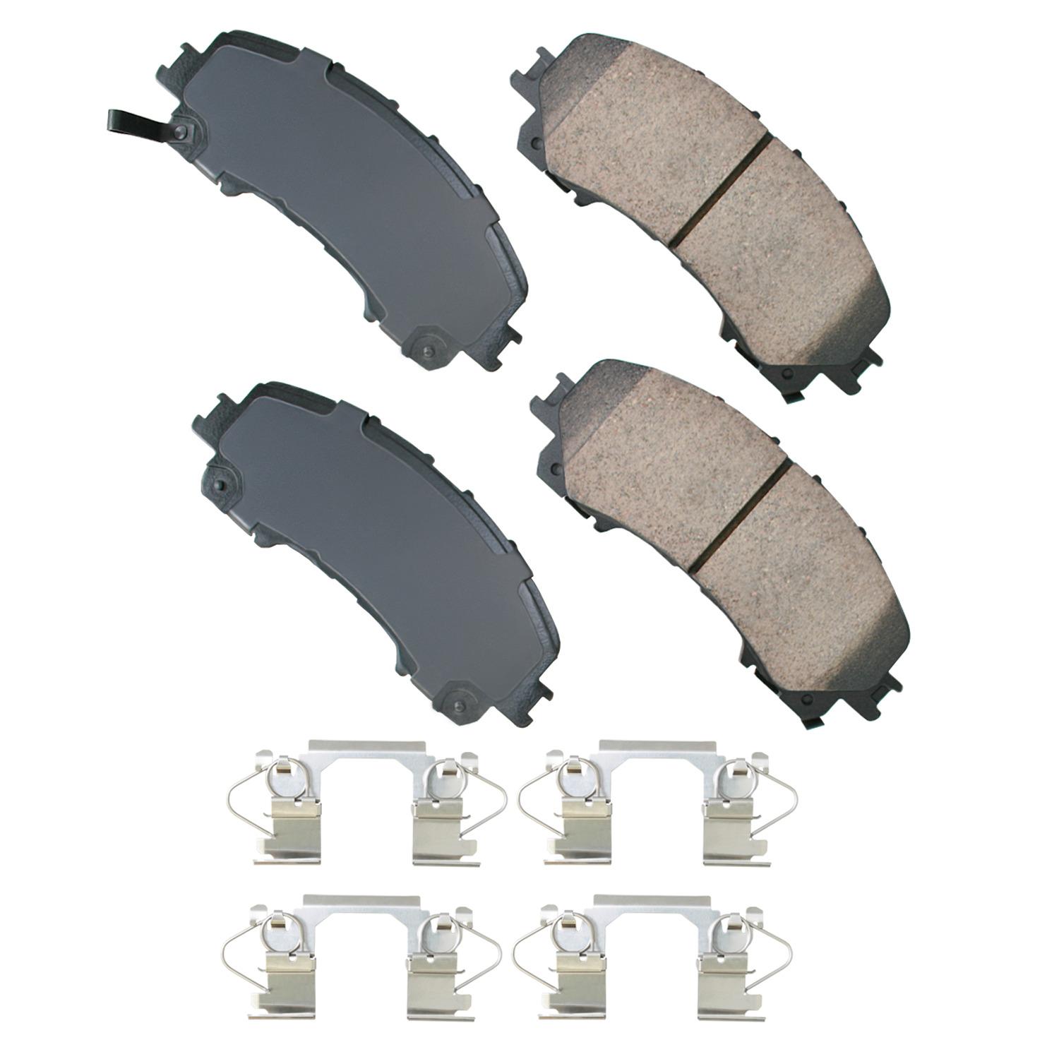 Akebono ASP1736 Disc Brake Pad product image 1 of 1