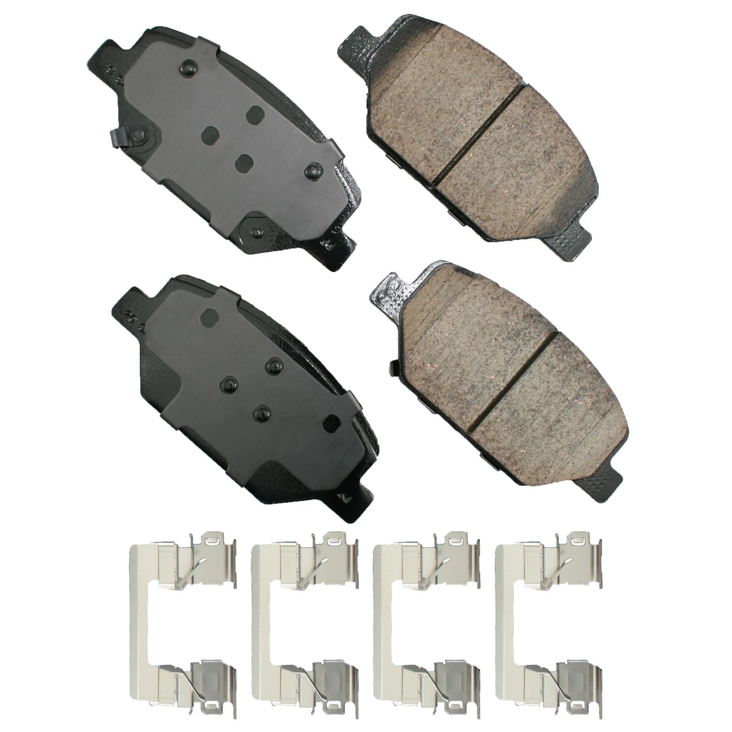 Akebono ASP1886 - Disc Brake Pad Akebono ASP1886 Disc Brake Pad product image 1 of 1