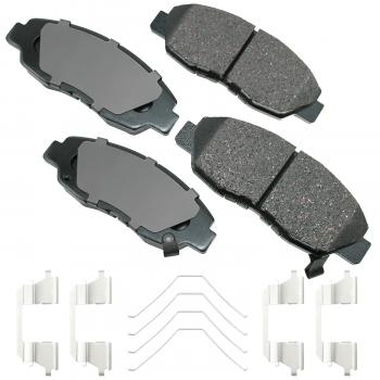 1999 Acura EL Disc Brake Pad Front Akebono ASP465B image 1 of 1