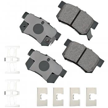 1994 Acura Legend Disc Brake Pad Rear Akebono ASP536A image 1 of 1