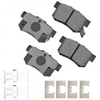 2001 Acura RL Disc Brake Pad Rear Akebono ASP536B image 1 of 1