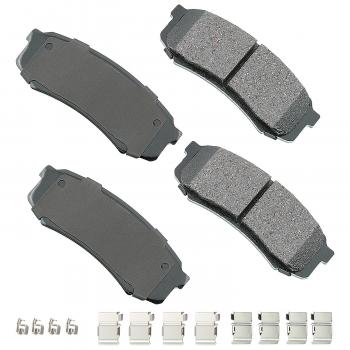 2017 Lexus GX460 Disc Brake Pad Rear Akebono ASP606A image 1 of 1